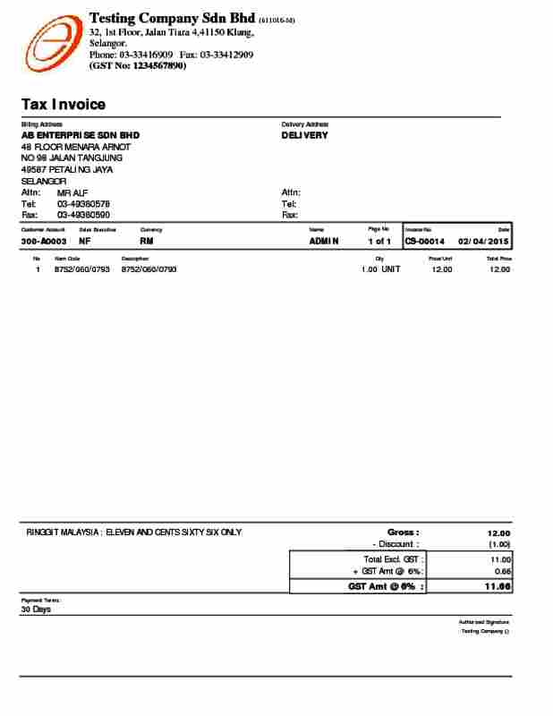 13 Tax Invoice Full